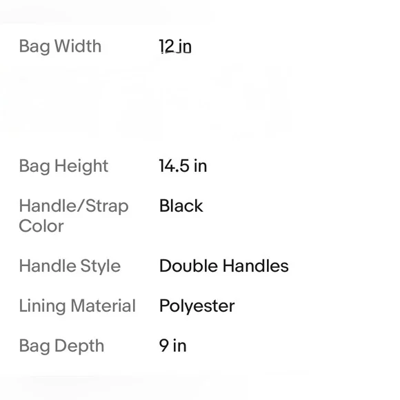 Thirty-One Black Essential Storage Tote w/ Sketched Pumpkins Orange Pattern - Picture 7 of 7